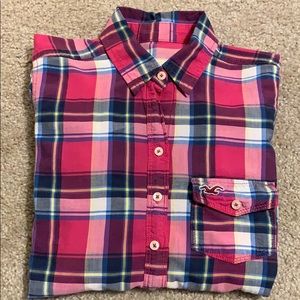 Plaid Hollister Shirt